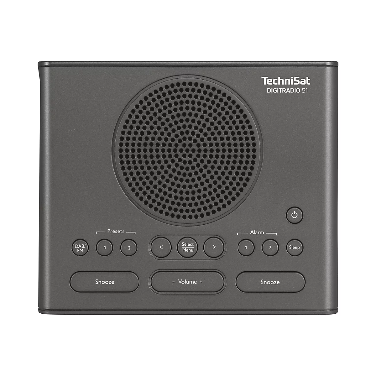 TechniSat DigitRadio 51 - DAB-Radio - Schwarz