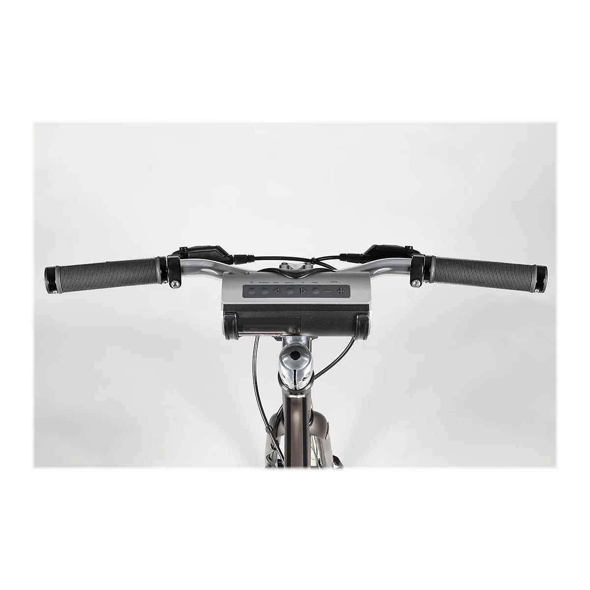 TechniSat DigitRadio Bike 1 - Tragbares DAB-Radio - 5 Watt - Schwarz, Silber