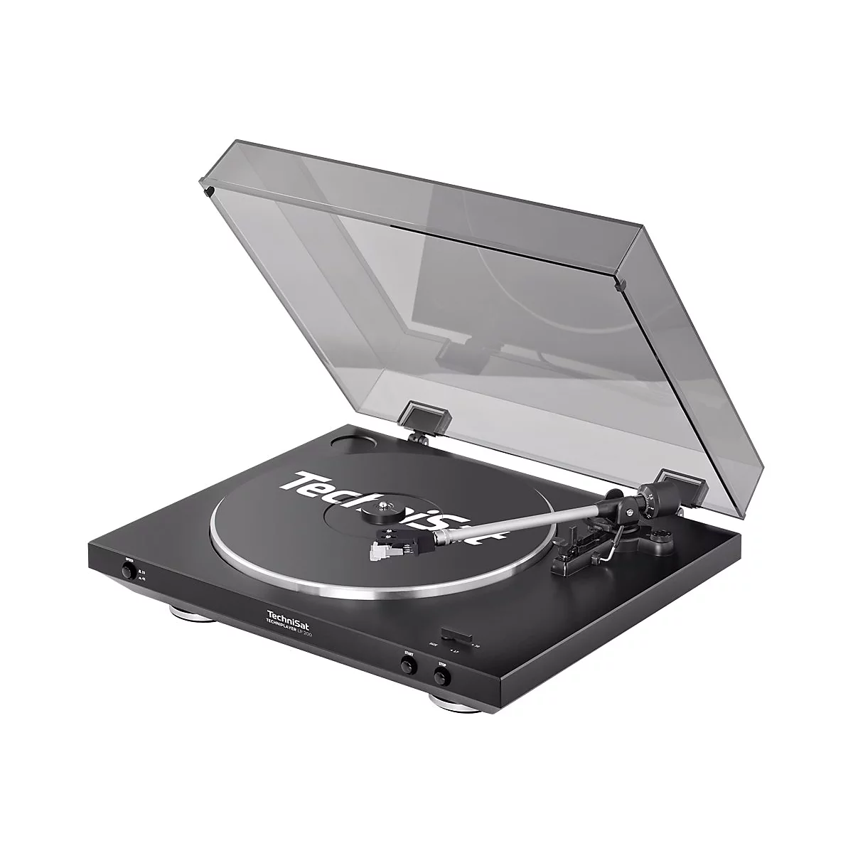 TechniSat TechniPlayer LP 200 - Plattenspieler - Schwarz, Silber