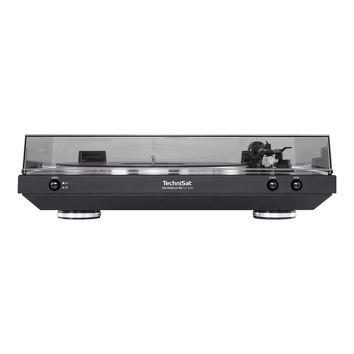 TechniSat TechniPlayer LP 200 - Plattenspieler - Schwarz, Silber
