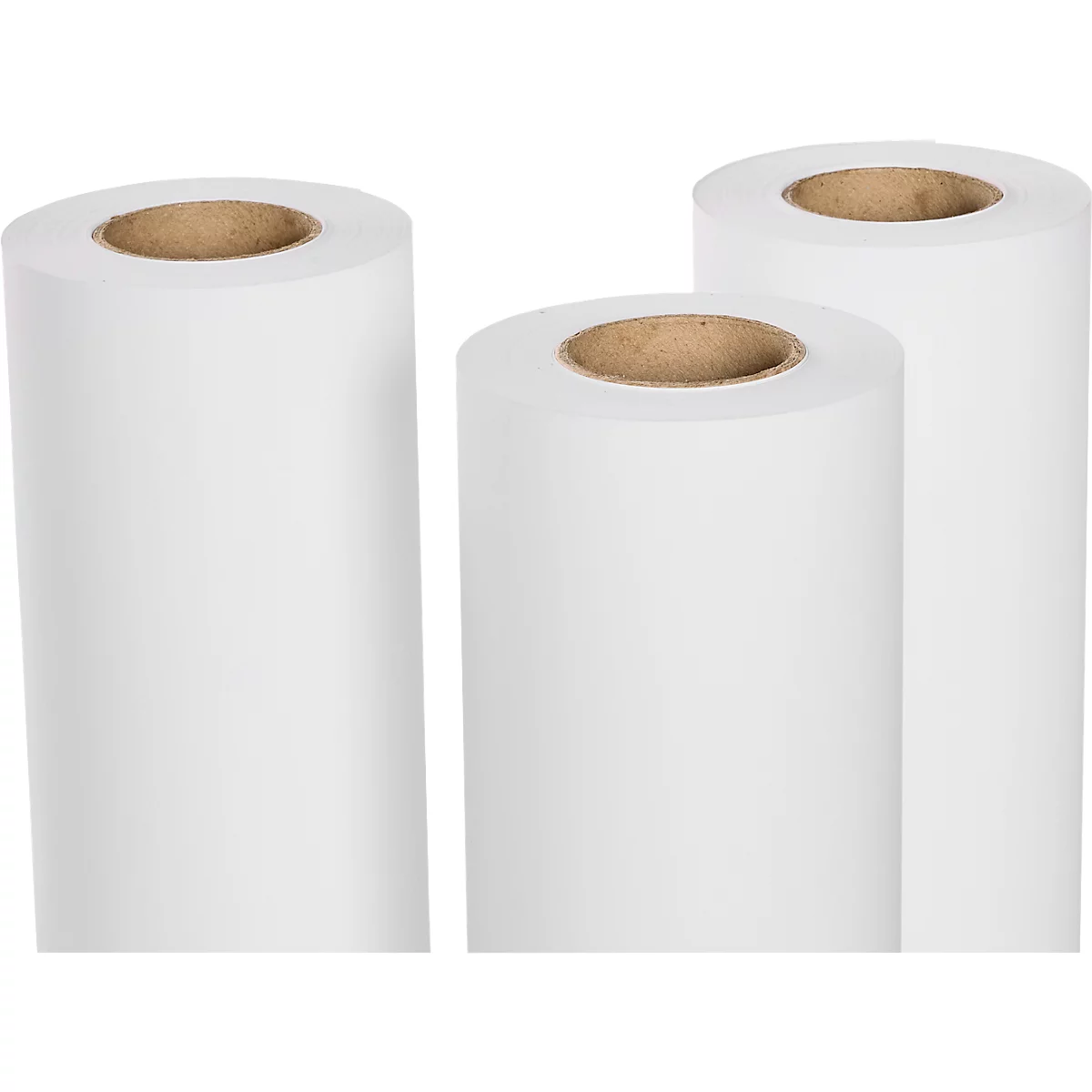 tecno Plotterrollen CAD 90, 91,4 cm x 50 m, 90 g/m², weiß, ungestrichen, Karton = 3 Rollen