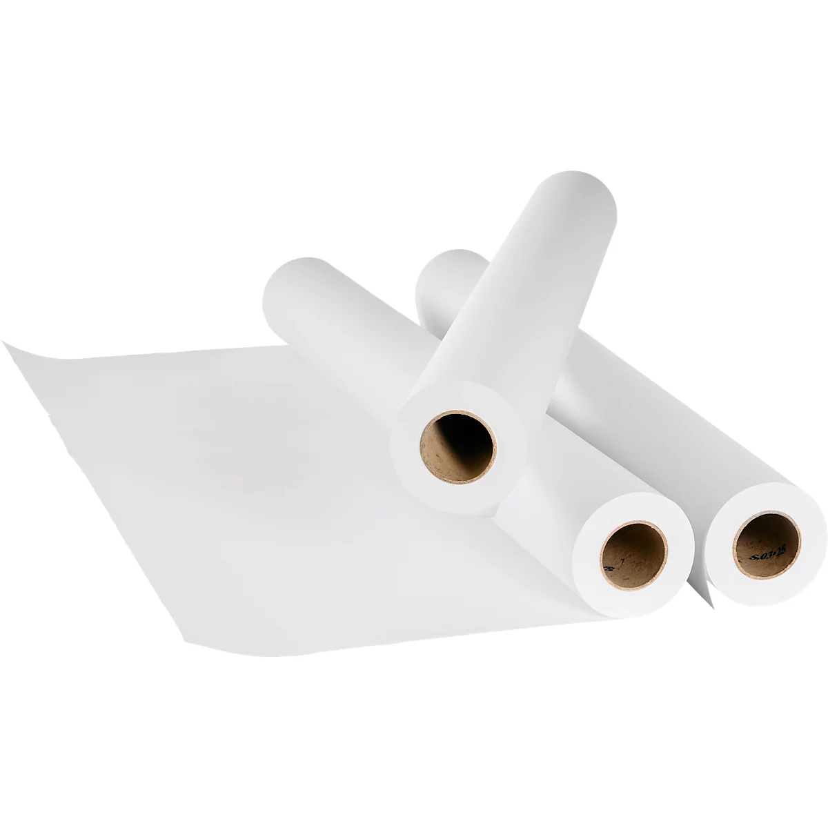 tecno Rouleaux traceurs CAD 90, 91,4 cm x 50 m, 90 g/m², blanc, non couché, carton = 3 rouleaux
