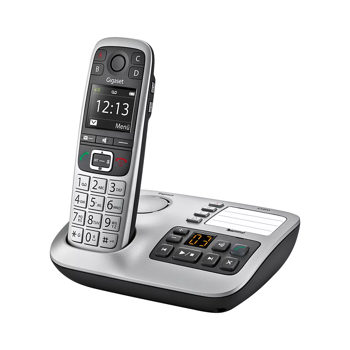 Telefoon met grote toetsen Gigaset E560A, seniorentelefoon, met antwoordapparaat