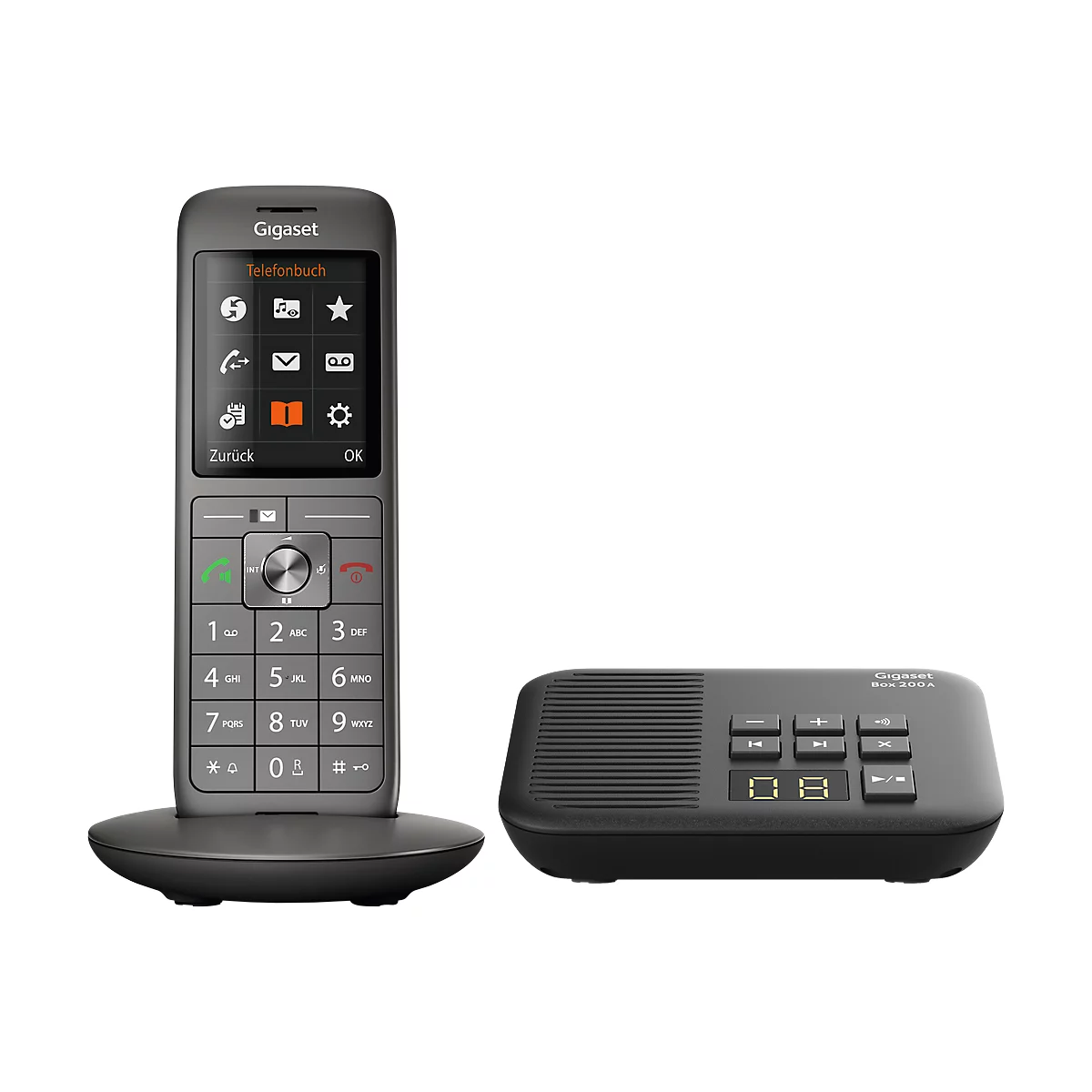 Téléphone sans fil CL660A Gigaset, sans fil, avec répondeur intégré