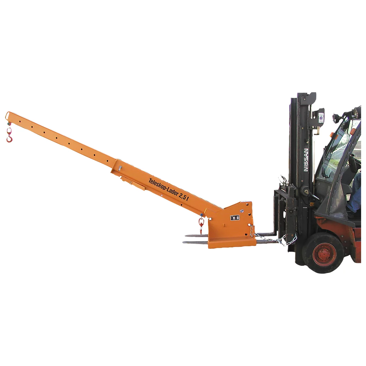 Teleskoplader KTH 2,5, 218 kg, orange lackiert