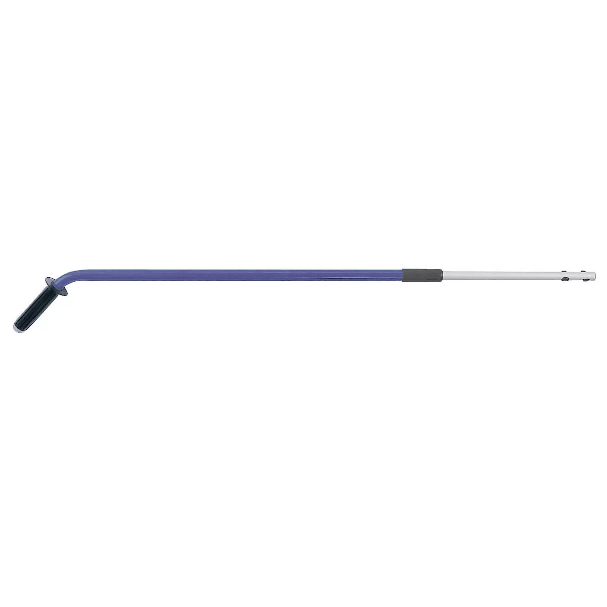 Teleskopstiel für Wischmopps Rubbermaid® Hygen™ Quick-Connect, Schnellverbindungssystem, Ergo-Griff, L 1,21-182 m, Alumnium, blau-schwarz-weiss