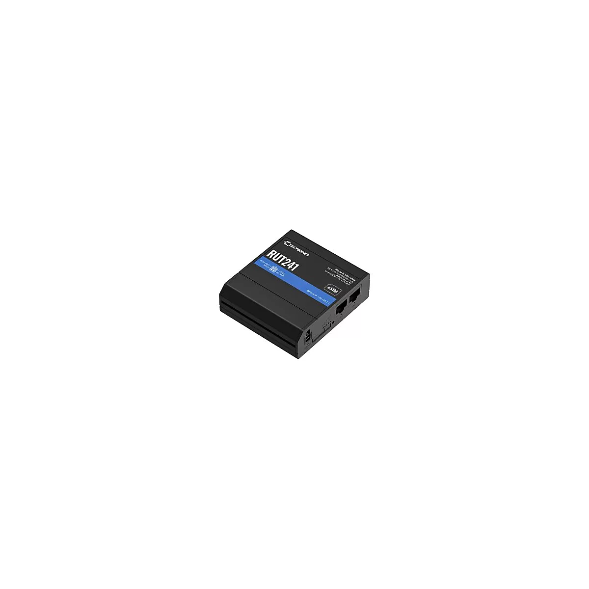 Teltonika RUT241 eSIM - Wireless Router - WWAN 2,4 GHz - 2G, 3G, 4G - an DIN-Schiene montierbar