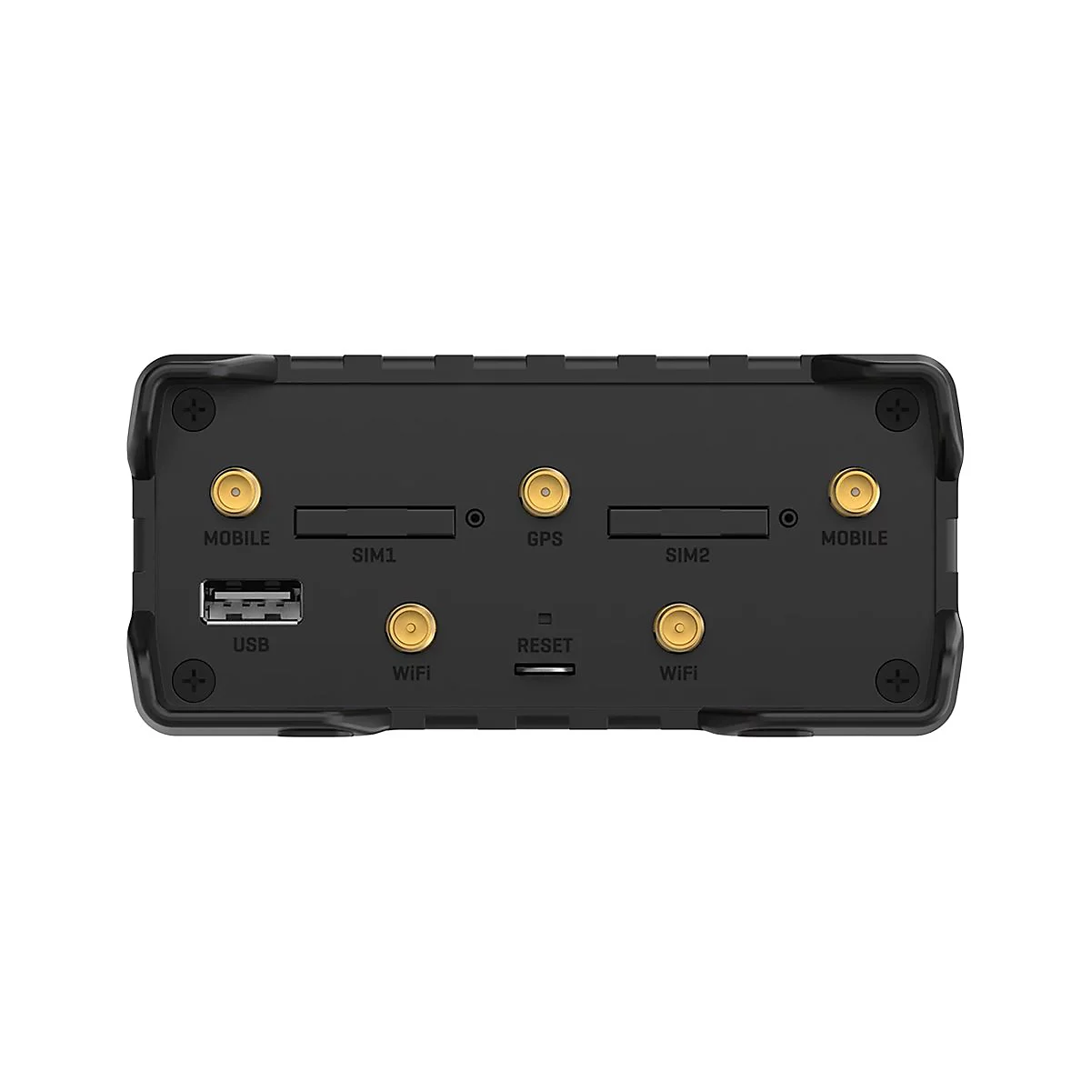 Teltonika RUT906 - Wireless Router - WWAN 3-Port-Switch - RS-232, RS-485 2,4 GHz - 4G, 2G, 3G - an DIN-Schiene montierbar
