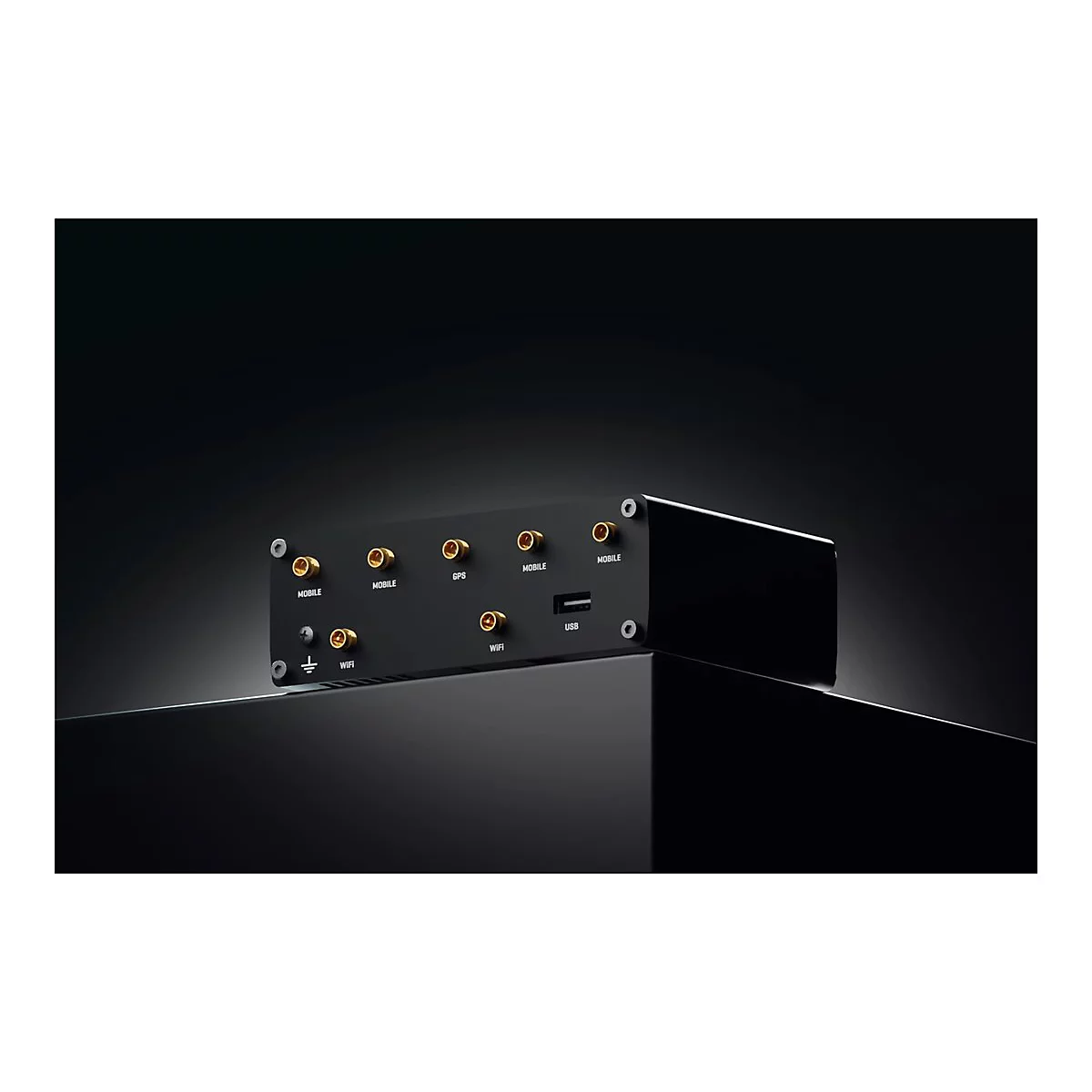 Teltonika RUTM50 - Wireless Router 4-Port-Switch - 1GbE, PPP - Wi-Fi 5 - Dual-Band - an DIN-Schiene montierbar, oberflächenmontierbar