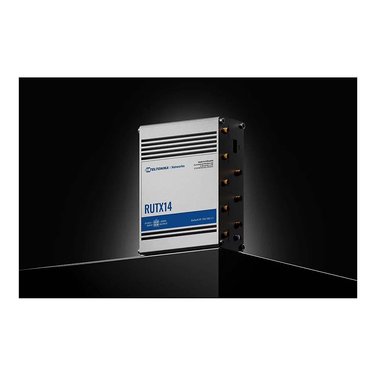 Teltonika RUTX14 - Wireless Router - WWAN 5-Port-Switch - 1GbE - Wi-Fi 5 - Dual-Band