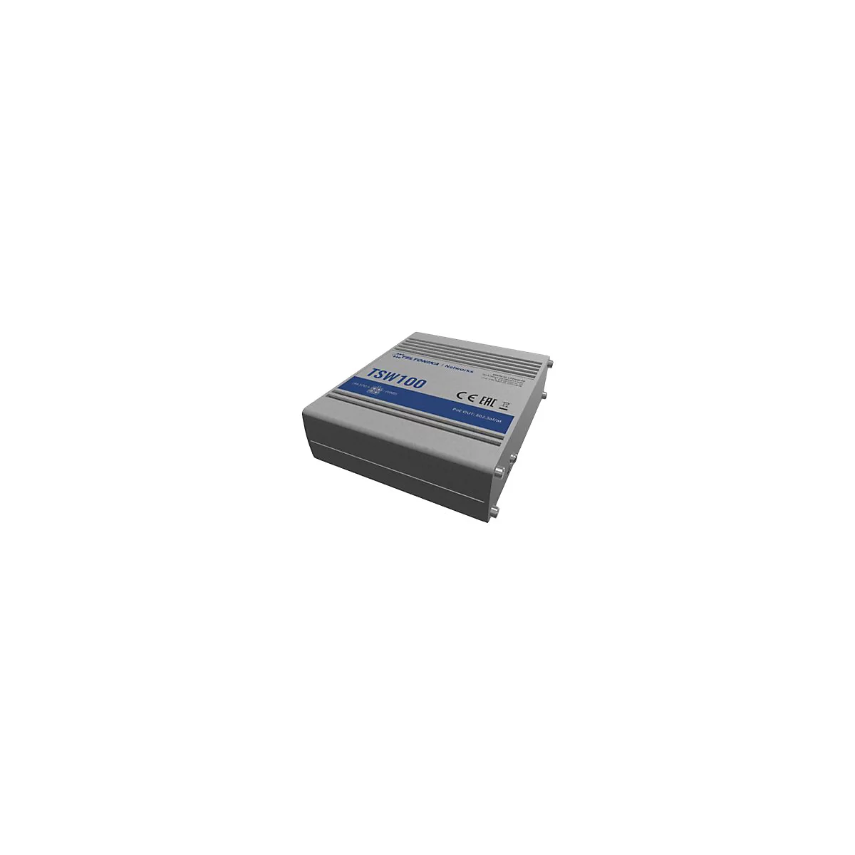Teltonika TSW100 - Switch - unmanaged - 5 x 10/100/1000 (1 PoE) - Desktop - PoE (120 W)