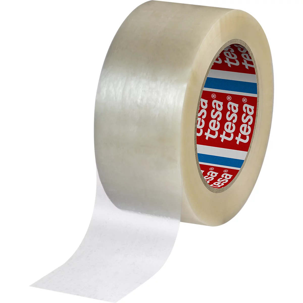 tesa® 60418 PCR PET 85%, Packband, transparent , 132m:50mm