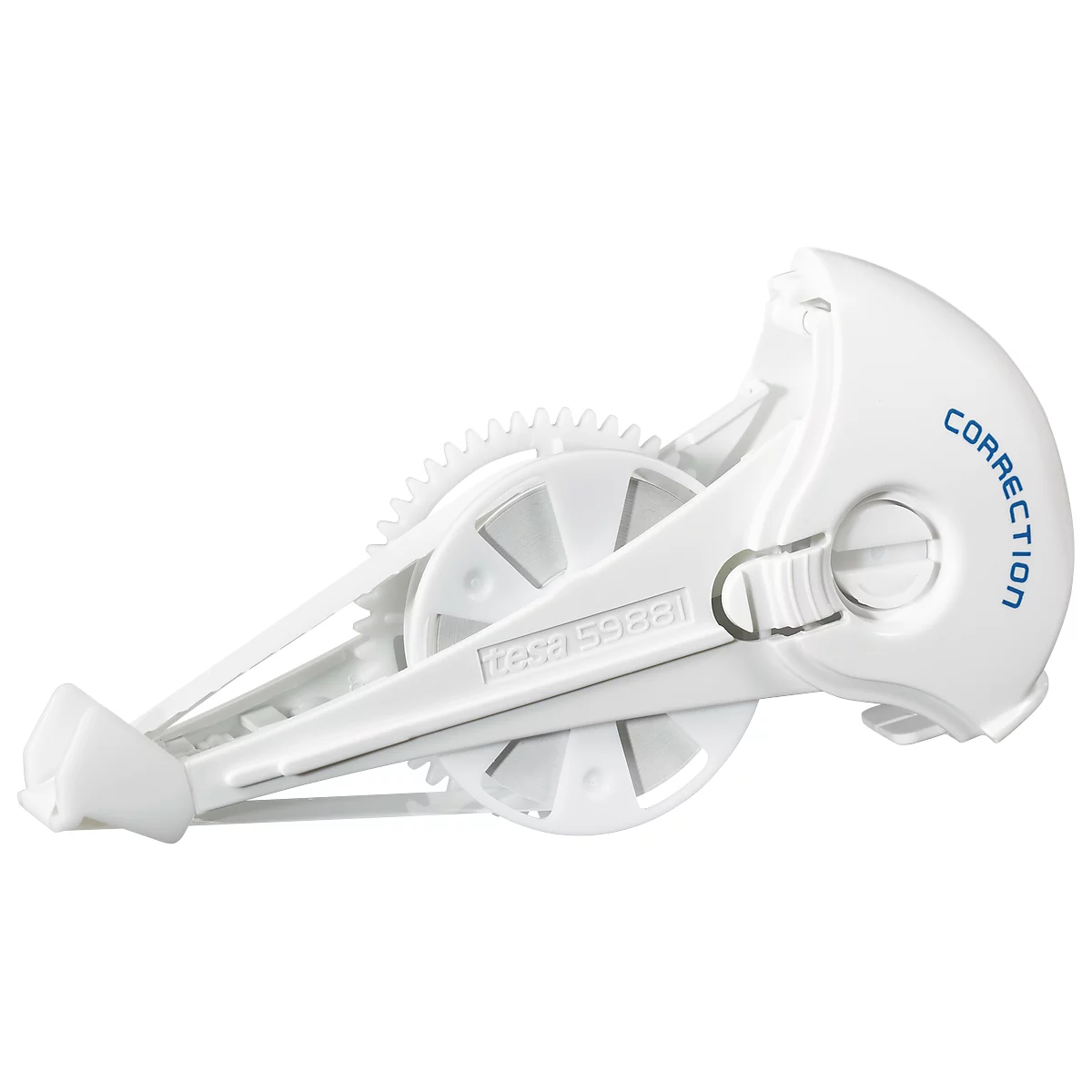 White correction roller with gears and the text "CORRECTION".