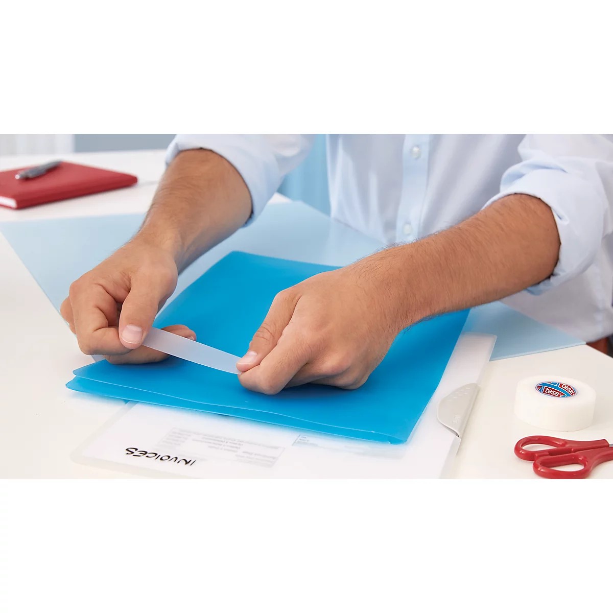 TESA Film, mat/invisible, 33 m x 19 mm, 8 rouleaux