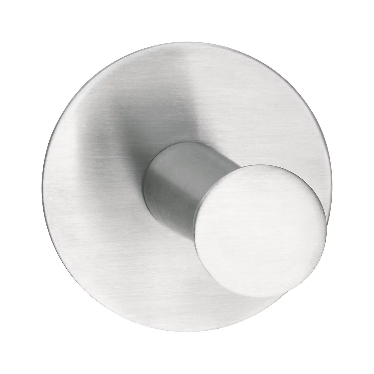 tesa Powerbutton haakje Classic, rvs, rond