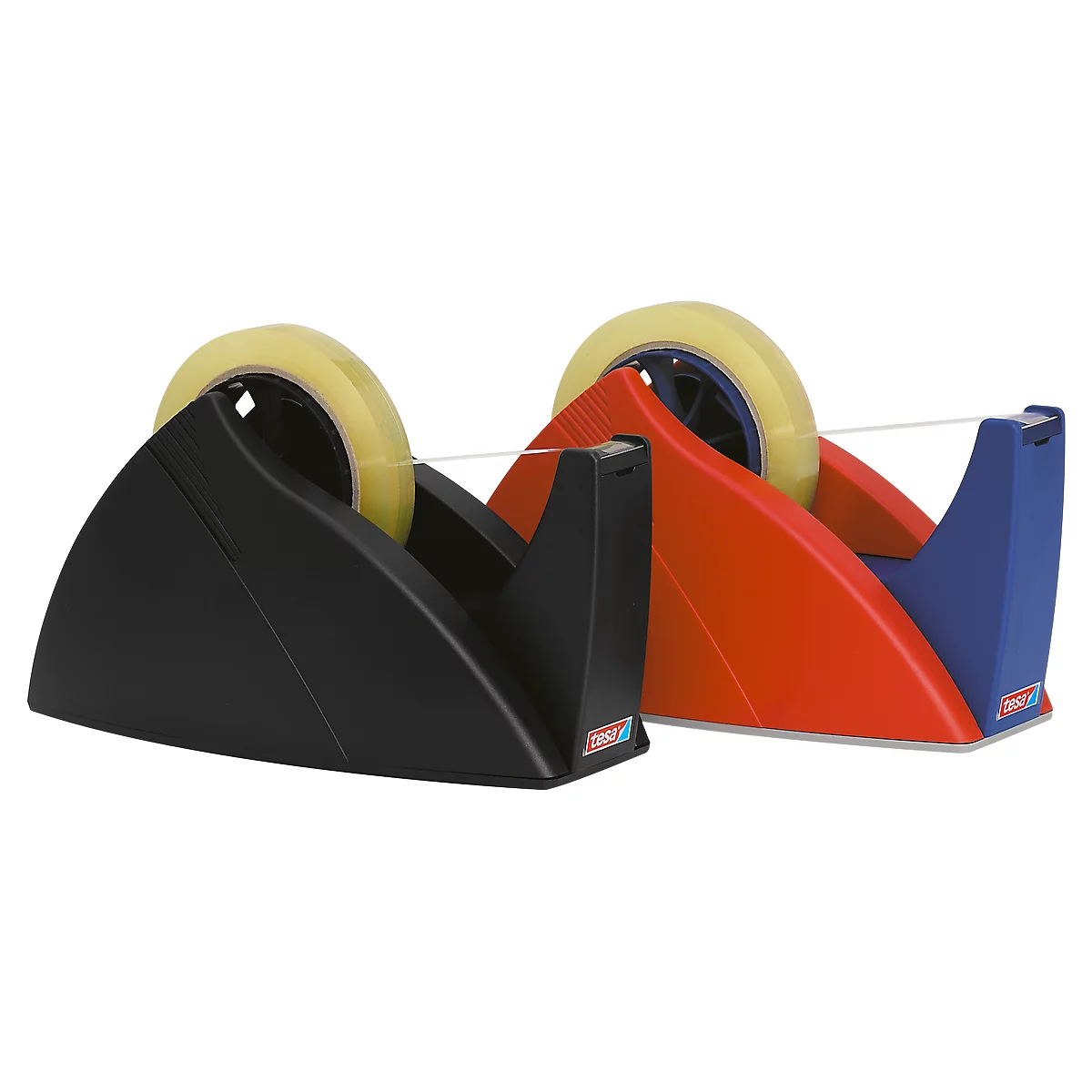 tesa prof- tafelafroller, zwart, voor rollen van 66 m x 25 mm
