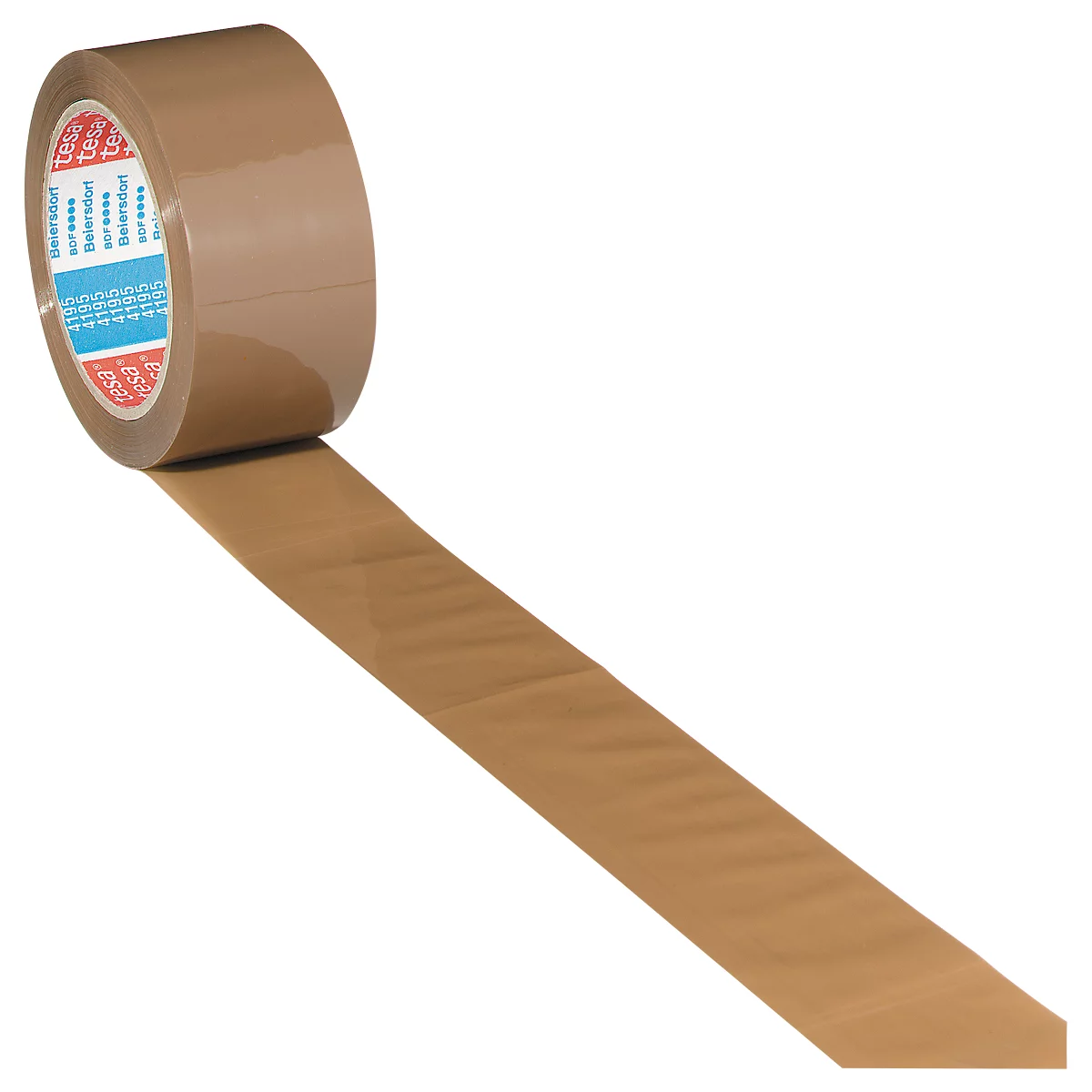 Tesa 4195 PP Packing Tape (66 m: 50 mm) Transparent