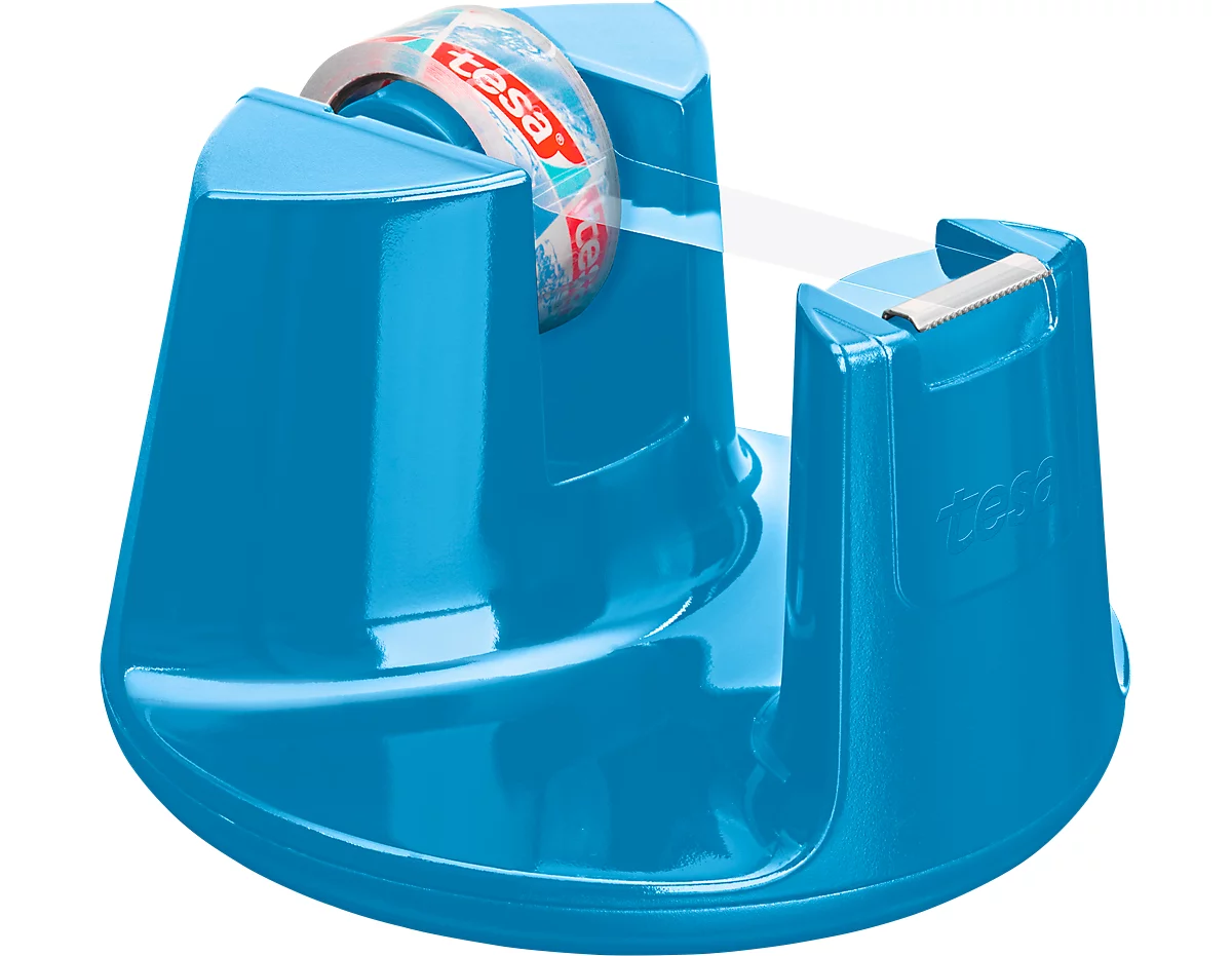 tesafilm® tafelafroller Easy Cut Compact, blauw