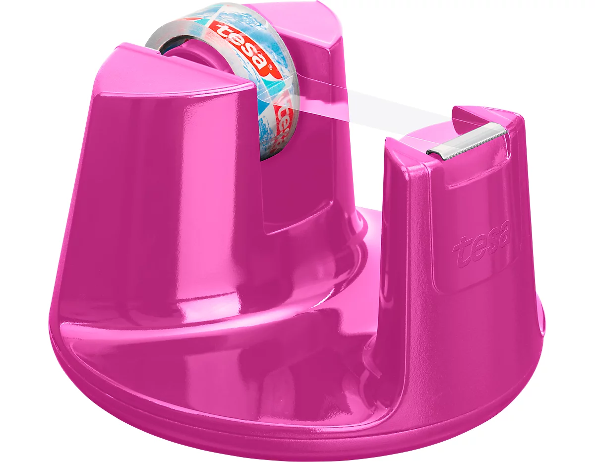tesafilm® tafelafroller Easy Cut Compact, roze