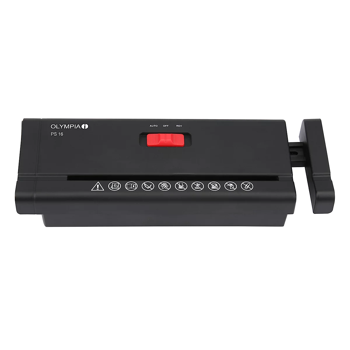 Tête de destructeur de documents PS 16 Olympia, découpe de bandes, pour corbeilles à papier 280 mm - 34 mm