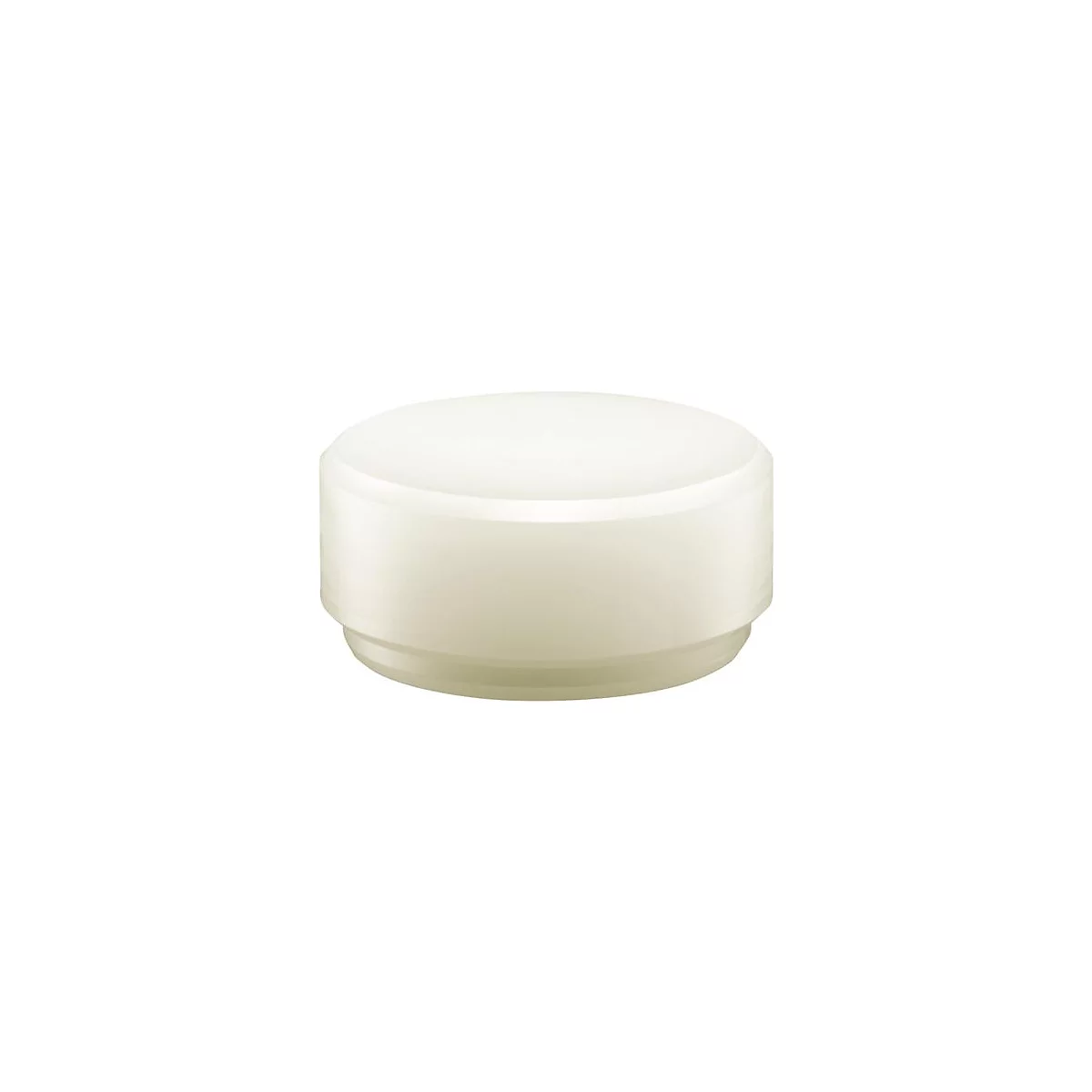 Tête de marteau SUPERCRAFT tête-D.80mm nyl.blanc dur HALDER