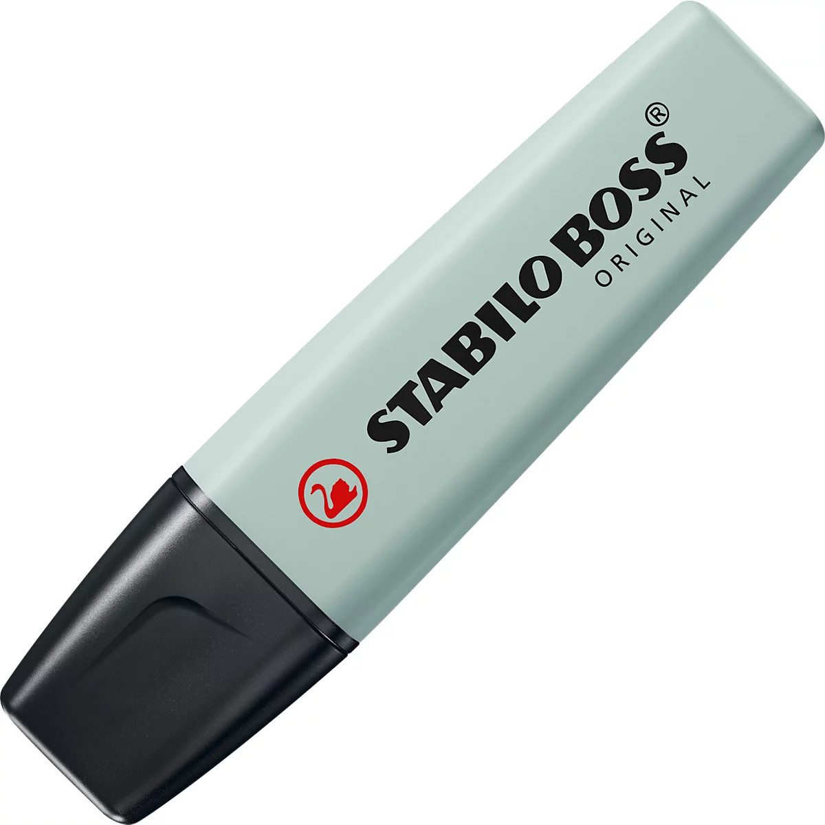 Textmarker STABILO® BOSS Original NatureCOLORS, Keilspitze, lichtbeständig, schnell trocknend, grünerde, 10 Stück