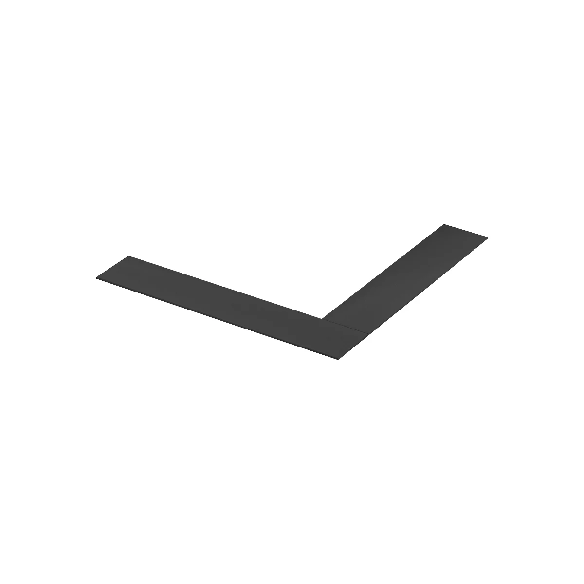 Thekentop Tool, eckig, anthrazit