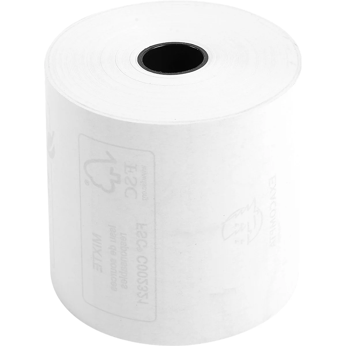 Thermische rol Exacompta, voor kaartbetalingen en kassa's, 1-laags, BPA-vrij, FSC-gecertificeerd, 55 g/m², L 44 m x B 57 mm, Ø 60 mm, 10 rollen, wit