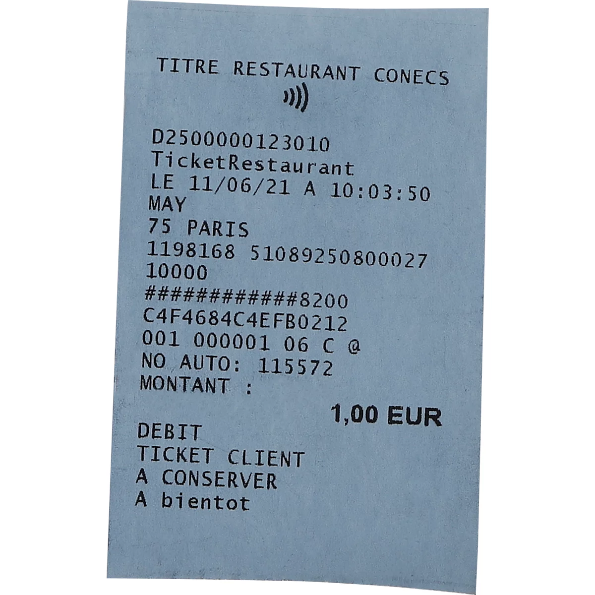 Thermische rol Safe Contact, 1-laags, 52 g/m², B 57 mm x L 18 m, Ø 40 mm, 20 rollen, blauwgrijs