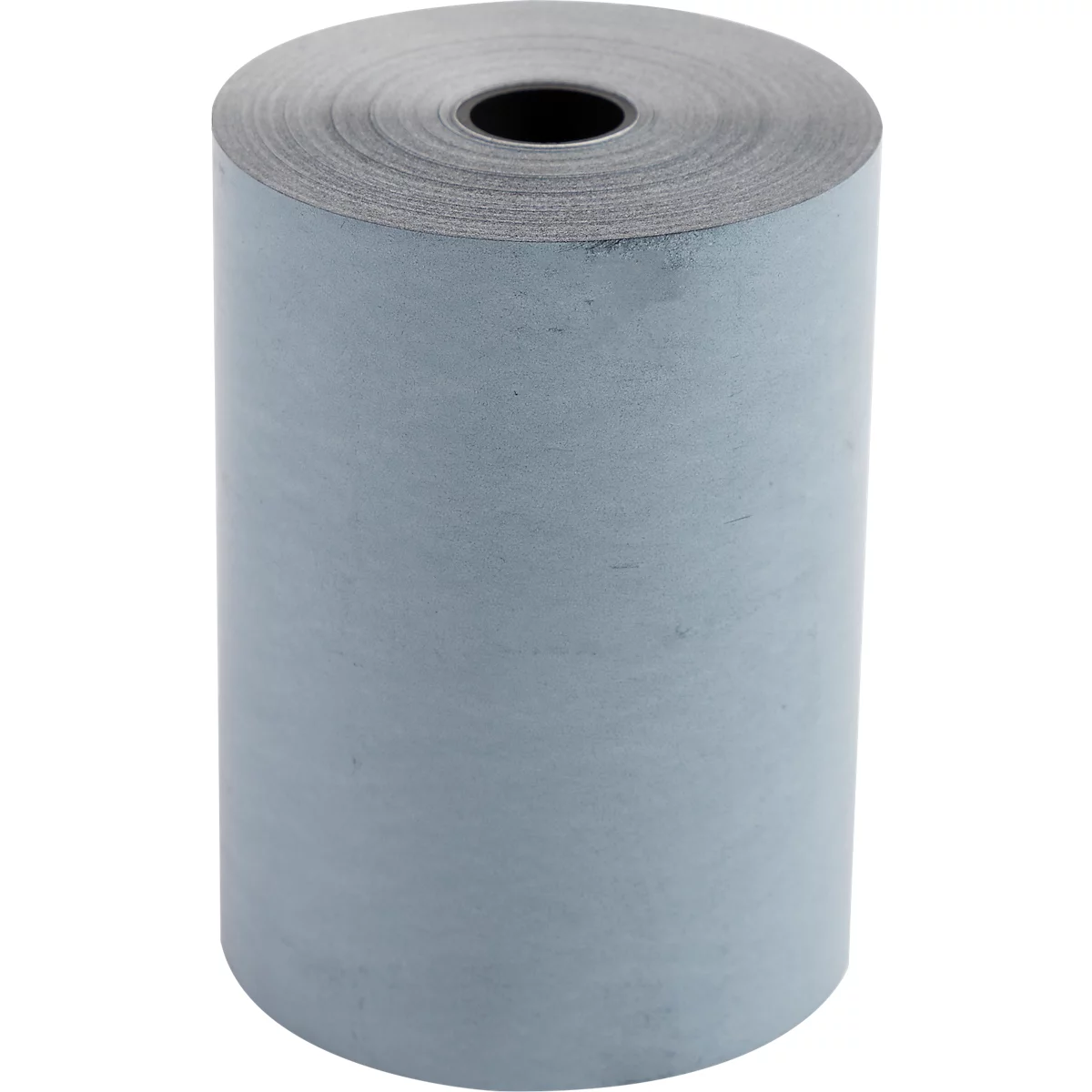 Thermische rol Safe Contact, 1-laags, 52 g/m², B 80 mm x L 44 m, Ø 60 mm, 10 rollen, blauwgrijs