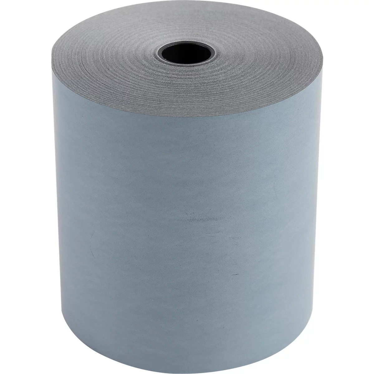 Thermische rol Safe Contact, 1-laags, 52 g/m², B 80 mm x L 76 m, Ø 80 mm, 10 rollen, blauwgrijs