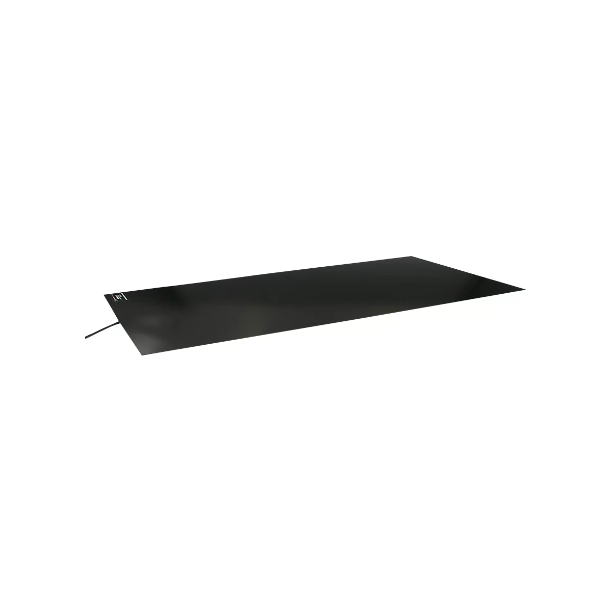 Thermo Infrarot-Wärmeplatte Typ 2070-115, L 700 x B 200 mm, 40-115 W, mit Drehdimmer, selbstklebend, schwarz
