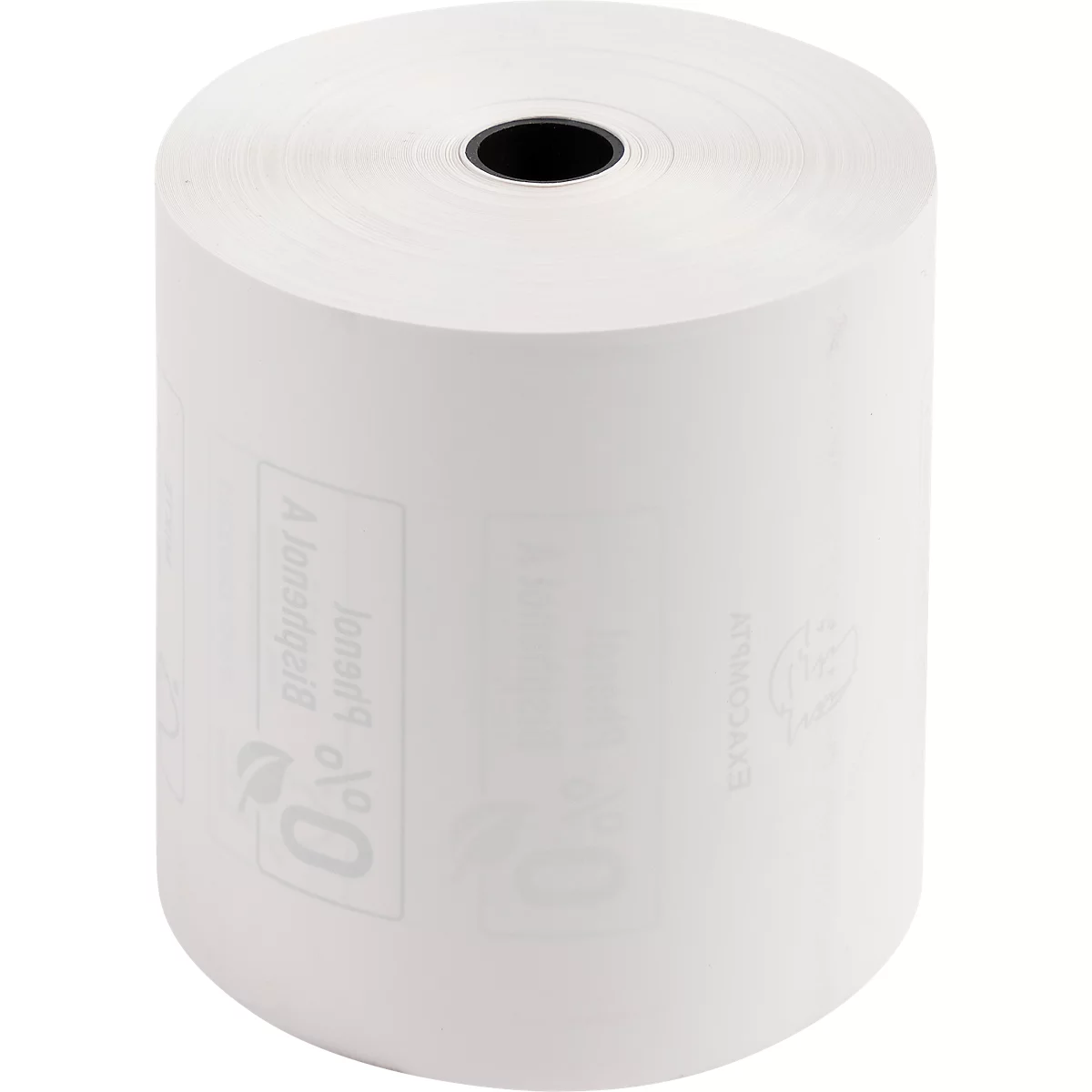 Thermorolle Exacompta 43828E, für alle Thermokassensysteme, L 72 m x B 80 x Ø 70 mm, 1-lagig, phenol-& plastikfrei, FSC®-Papier, weiss, 5 Stück