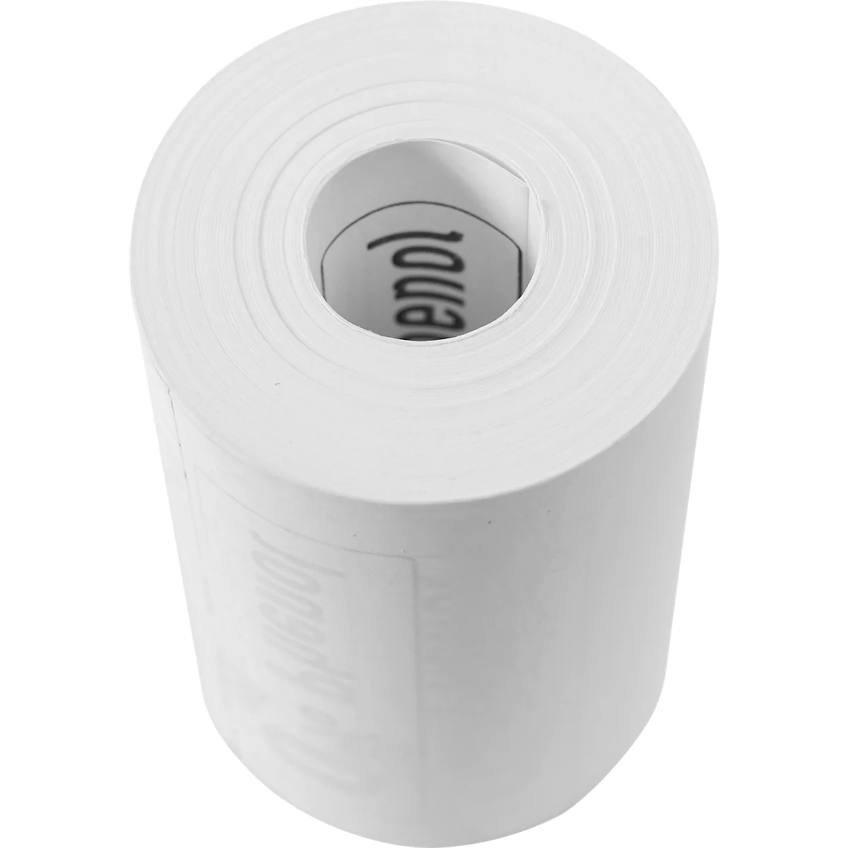 Thermorolle Exacompta, rückseitig bedruckt, 1-lagig, 55 g/m², L 18 m x B 57 mm, Ø 40 mm, 20 Rollen, weiß