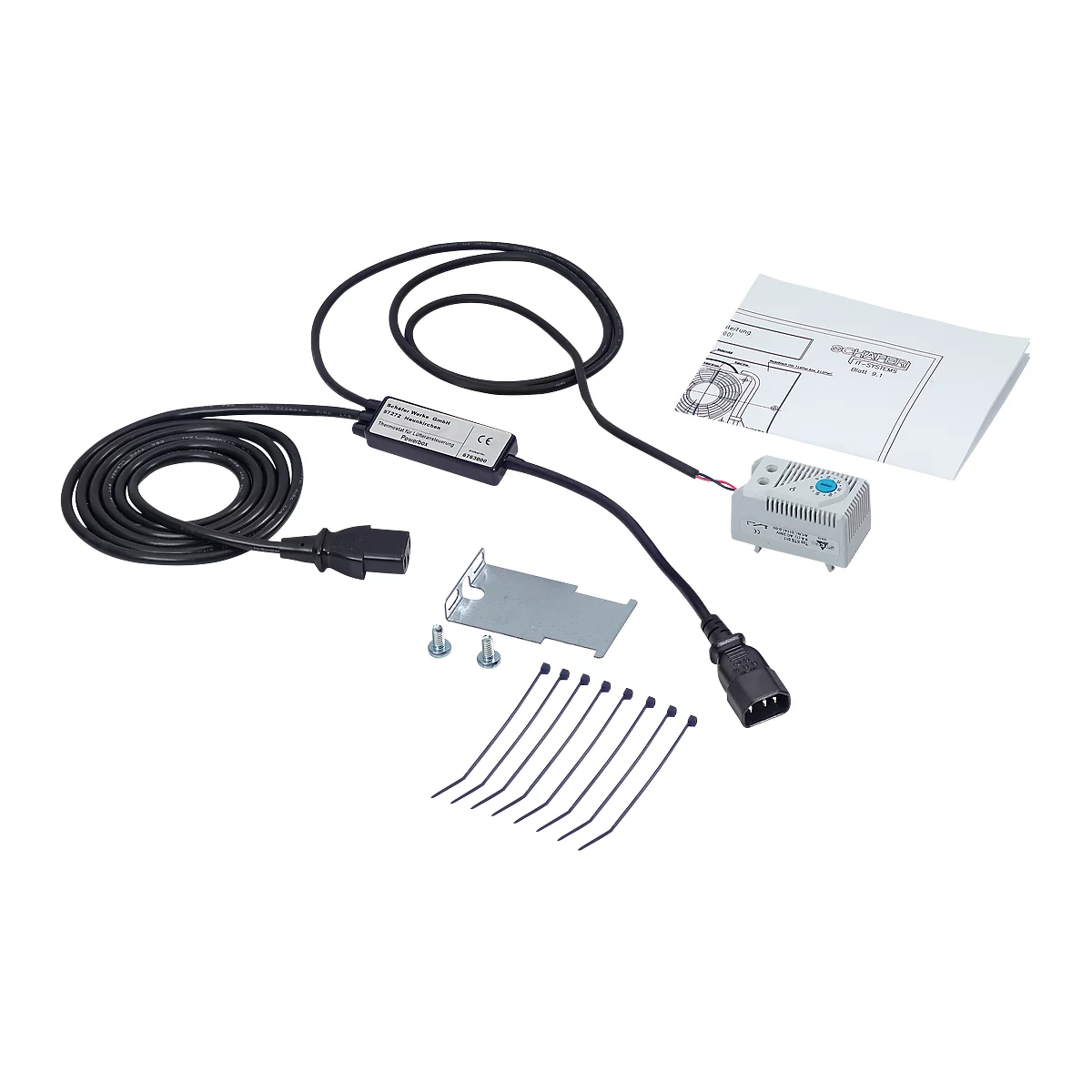 Thermostat, pour commande de ventilation