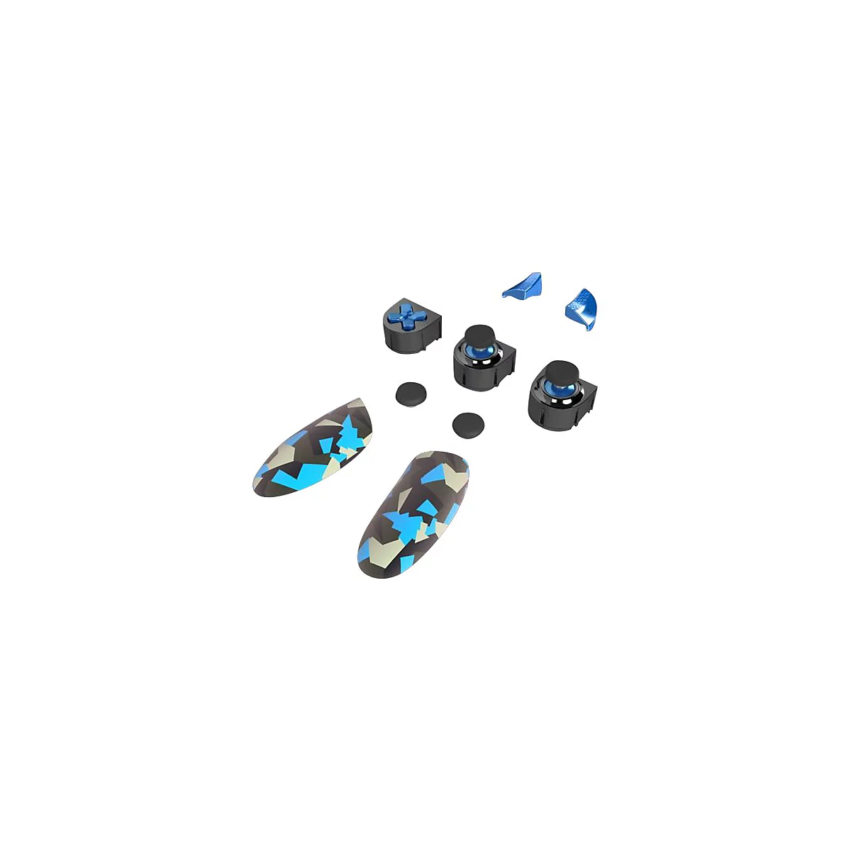 Thrustmaster ESWAP X Blue Color Pack - Zubehörkit für Game-Controller - grün - für ThrustMaster eSwap X Pro Controller