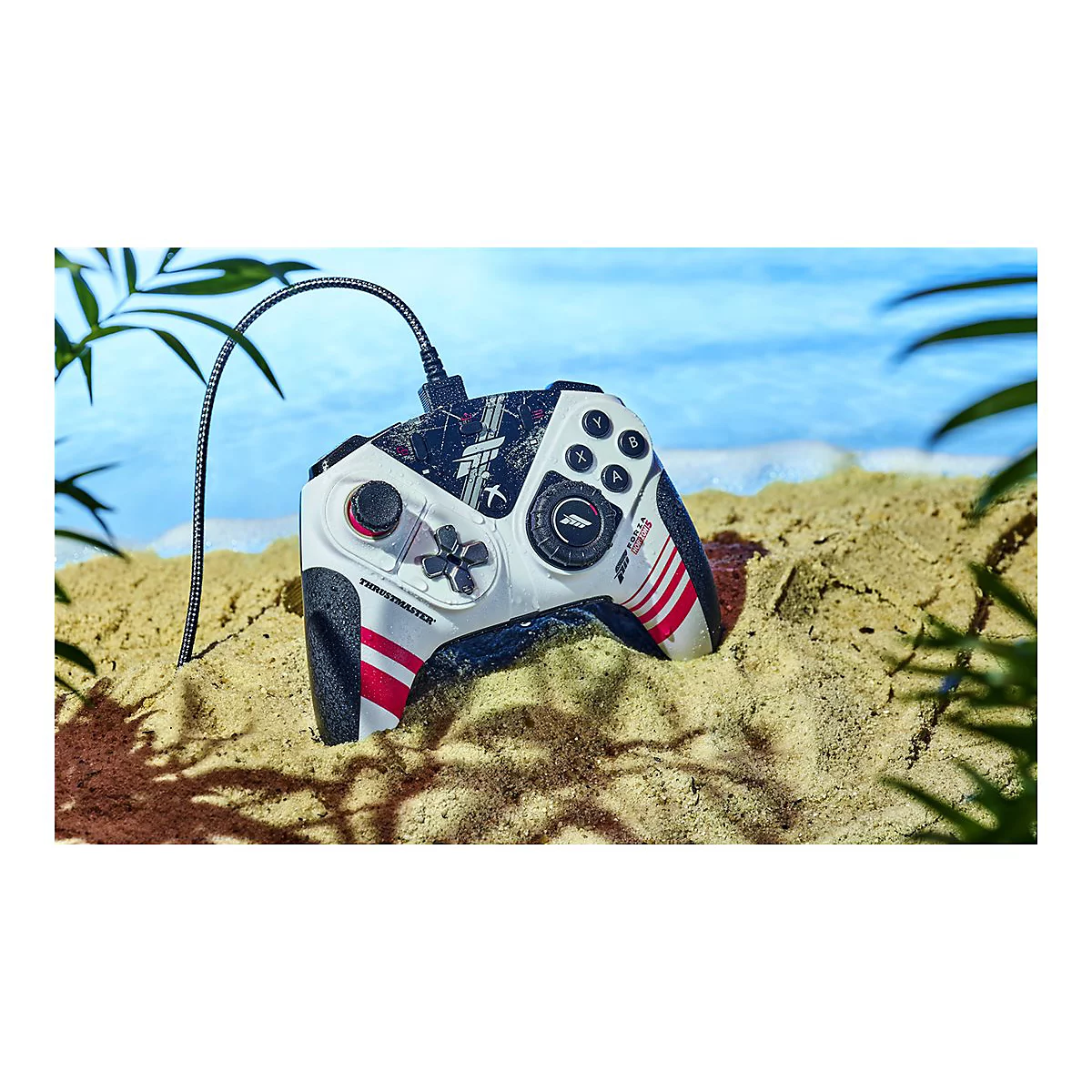 ThrustMaster eSwap X R Pro Controller - Forza Horizon 5 Edition - Game Pad - kabelgebunden - Grau, Schwarz, weiß, pink - für PC, Microsoft Xbox One, Microsoft Xbox Series S, Microsoft Xbox Series X