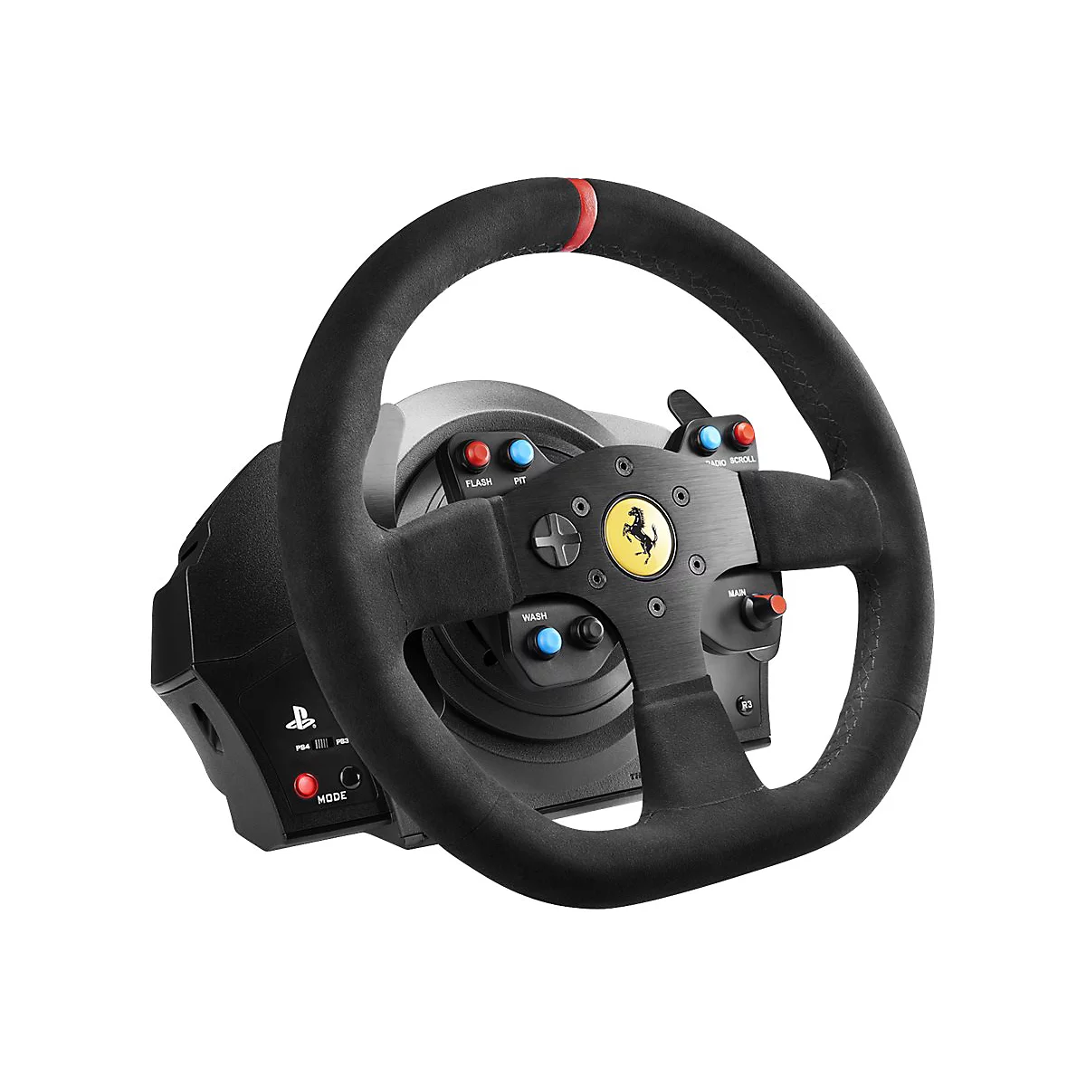 Thrustmaster Ferrari T300 Integral Racing - Alcantara - Lenkrad- und Pedale-Set - kabelgebunden - für PC, Sony PlayStation 3, Sony PlayStation 4, Sony PlayStation 5