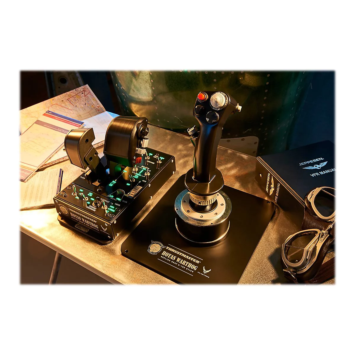 Thrustmaster HOTAS Warthog - Joystick und Gasregler - kabelgebunden