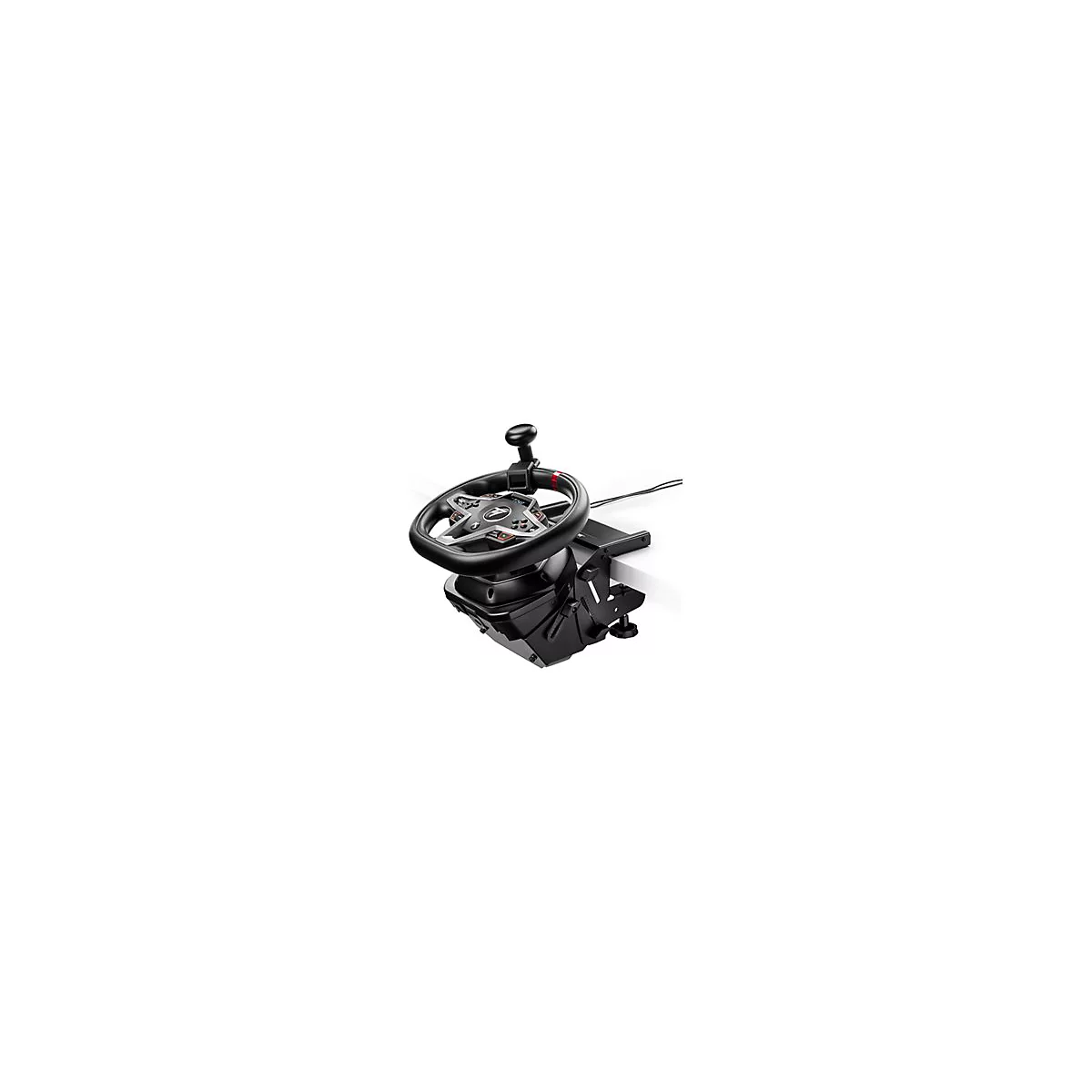 Thrustmaster SimTask Steering Kit - Lenkrad für Game-Controller - und Drehknopf für Fahrsimulationen mit schweren Fahrzeugen - Grau - für ThrustMaster T128, T128 SimTask Pack, T248