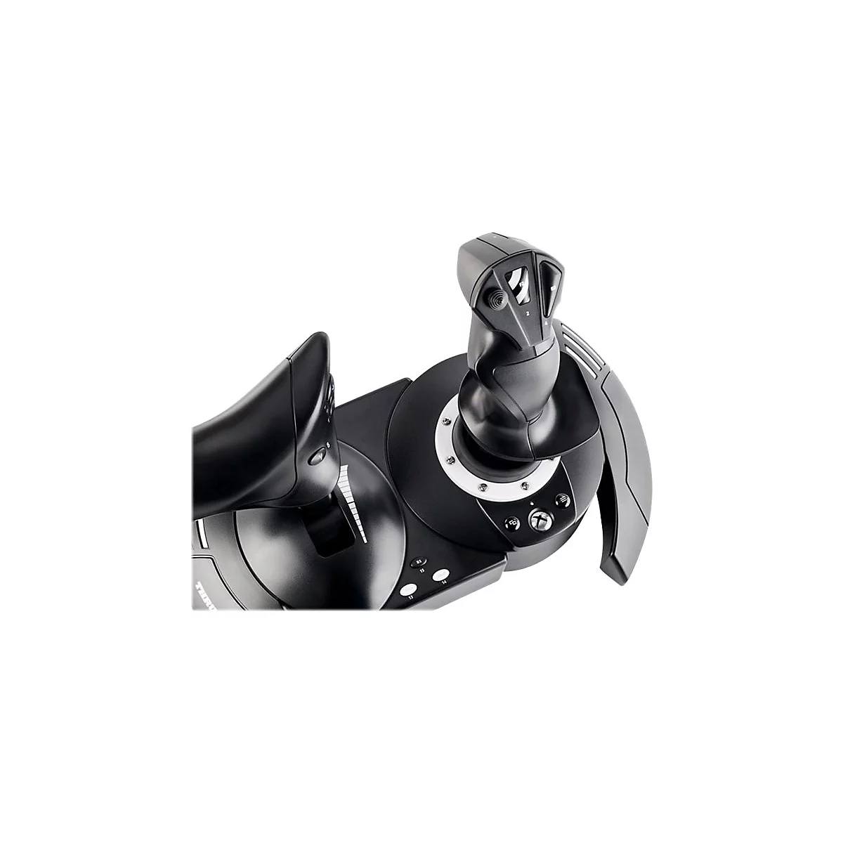 Thrustmaster T-Flight Full Kit X - Joystick, Gashebel und Pedale - kabelgebunden - für PC, Microsoft Xbox One, Microsoft Xbox Series S, Microsoft Xbox Series X