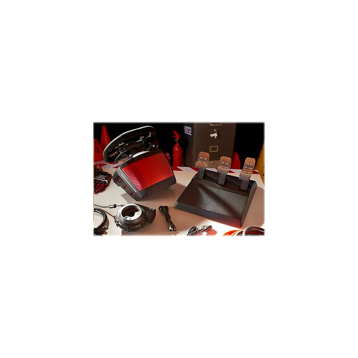 ThrustMaster TS-XW Racer Sparco P310 Competition Mod - Lenkrad- und Pedale-Set - kabelgebunden - für PC, Microsoft Xbox One