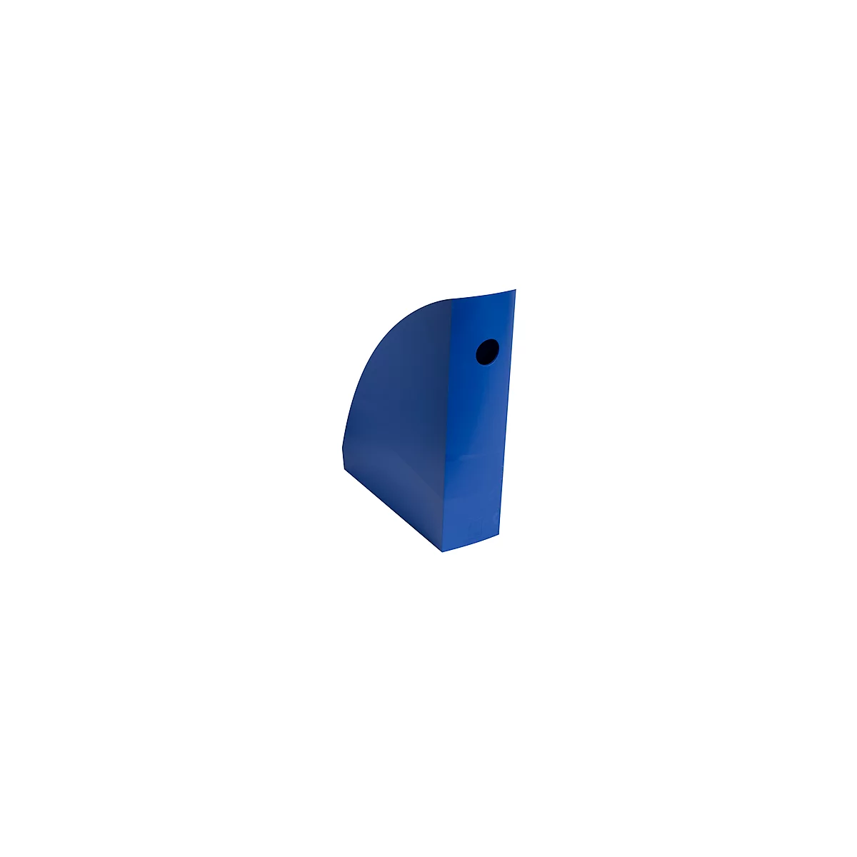 Tijdschriftenmap Exacompta BEE BLUE Pen Cube, voor A4+ documenten, met grijpgat, kunststof, marineblauw, 6 stuks