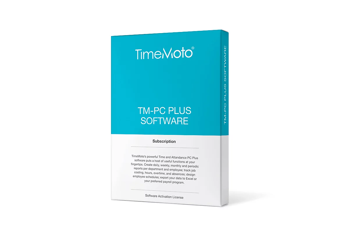 TimeMoto PC-Software Plus, Erweiterung der TimeMoto Zeiterfassung