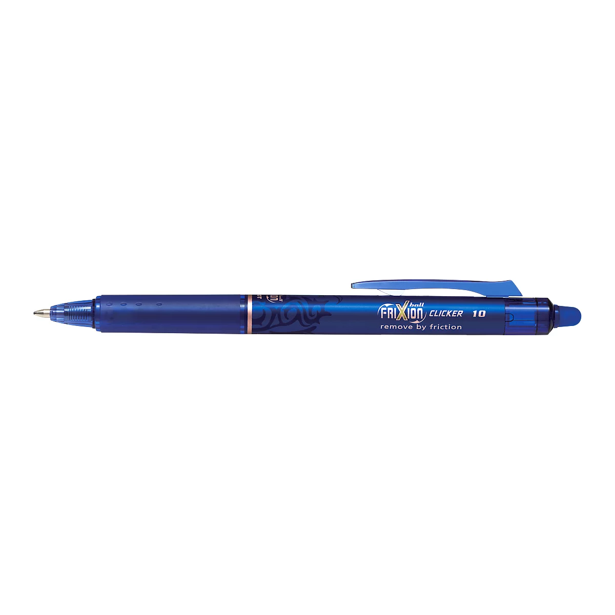 Tintenroller FRIXION Clicker, Minendurchmesser 1 mm, Strichstärke 0,6 mm, blau, 12 Stück