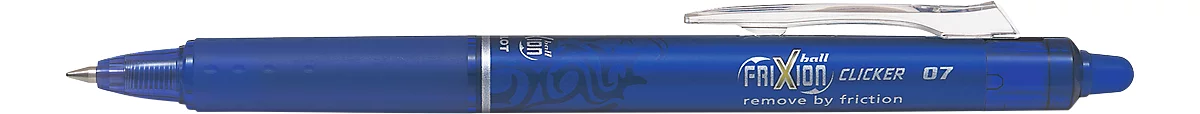 Tintenroller FRIXION Clicker, radierbar, blau, 12 Stück