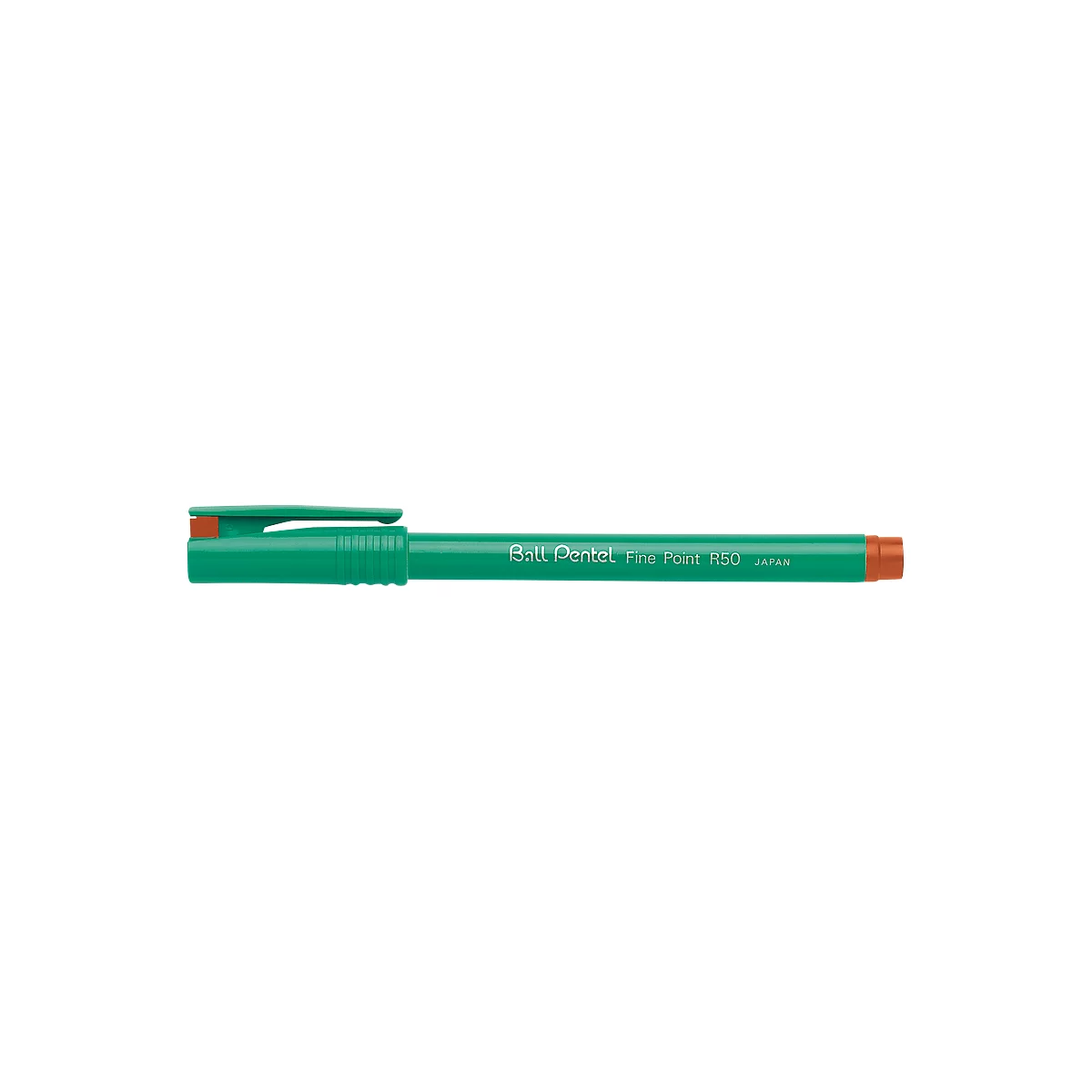 Tintenroller Pentel® Ball R 50, Strichstärke 0,4 mm, rot, 12 Stück