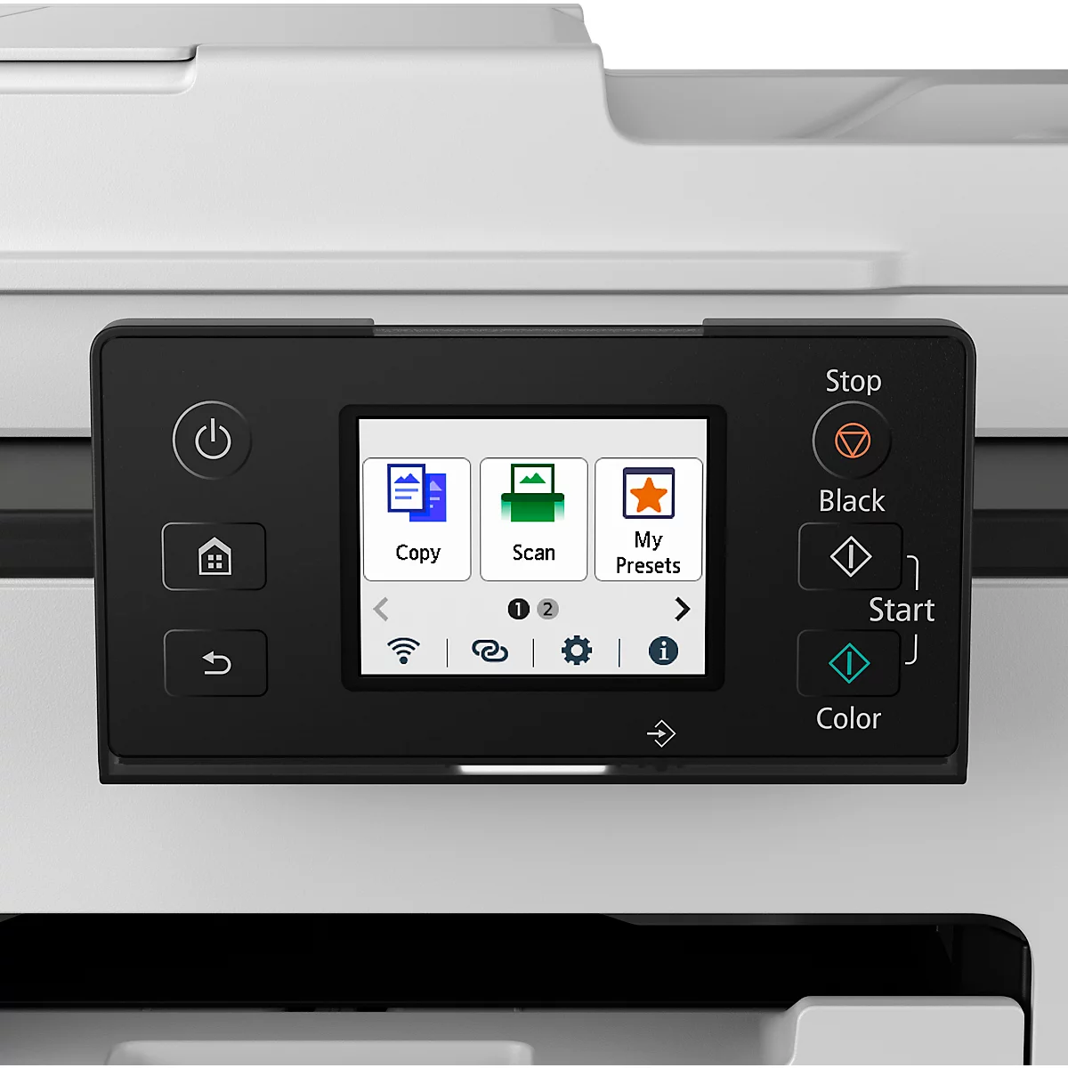 Tintenstrahl Multifunktionsdrucker Canon MAXIFY GX2050, 4-in-1, USB/LAN/WLAN/Cloud, Auto-Duplex, Mobildruck, bis A4, inkl. CMYK-Tintenflaschen