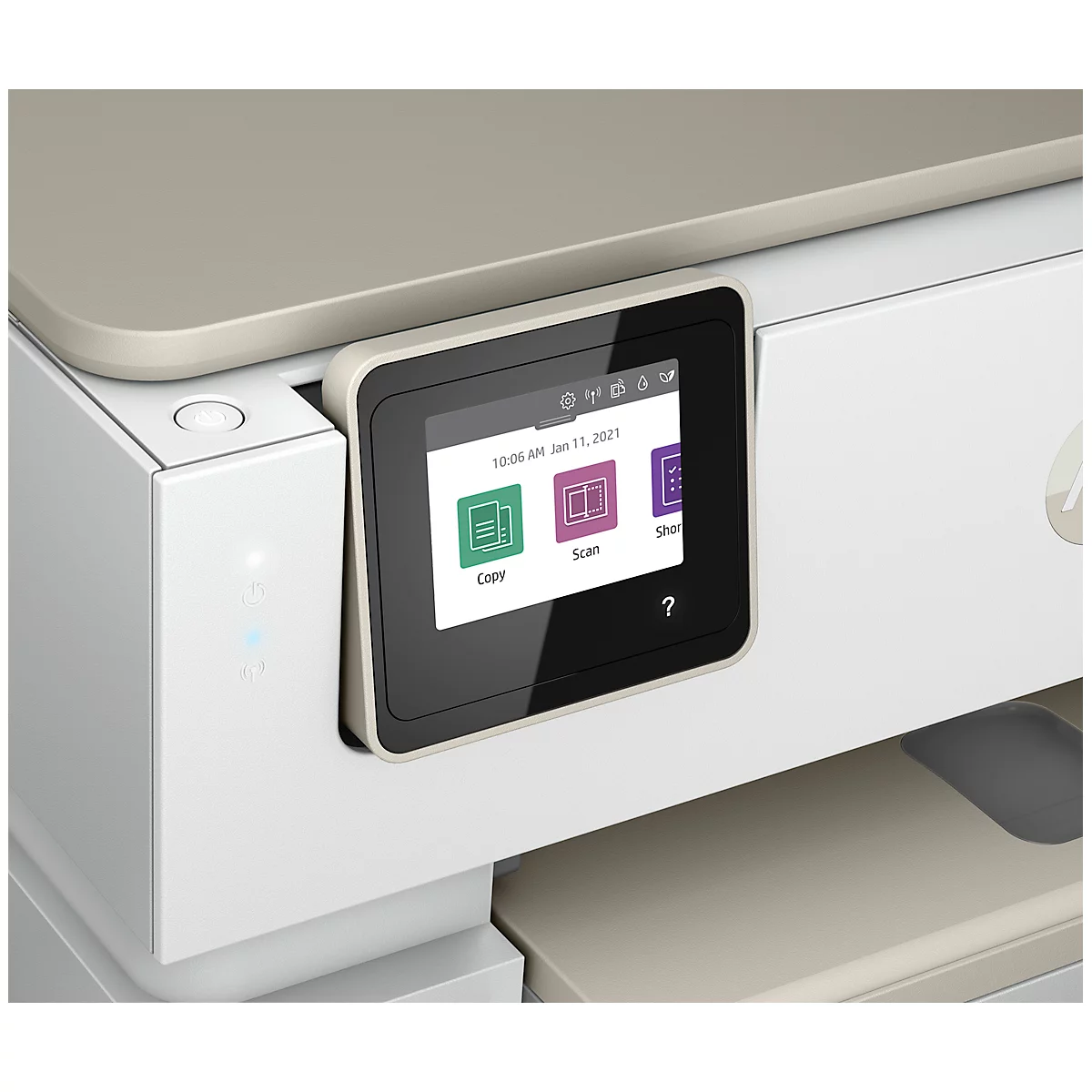 Tintenstrahl Multifunktionsdrucker HP ENVY Inspire 7220e, SW/Farbe, 3-in-1, USB 2.0/WiFi, Auto-Duplex/Mobildruck, bis A4, inkl. CMYK-Patronen