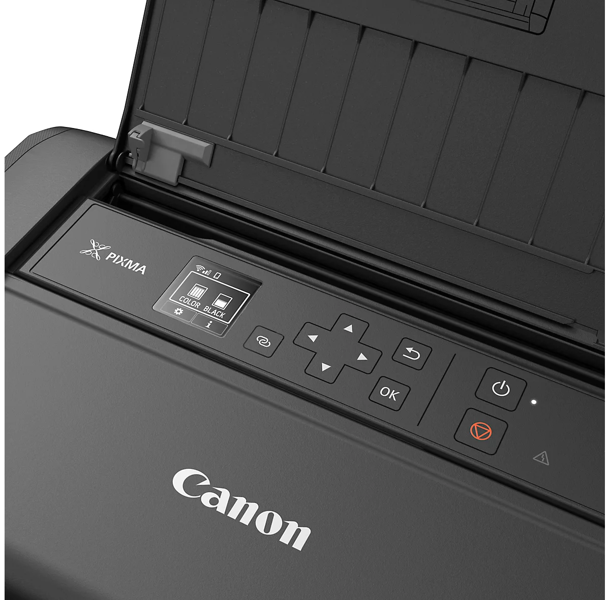 Tintenstrahldrucker Canon PIXMA TR150, mobil, bis A4, WLAN/USB-Print, s/w & Farbe, mit Akku